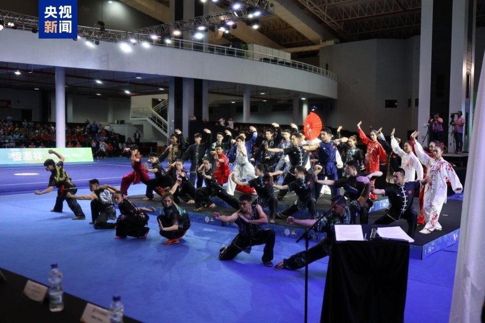 赛在巴西首, 代表着武术 赛在巴西首, 代表着武术